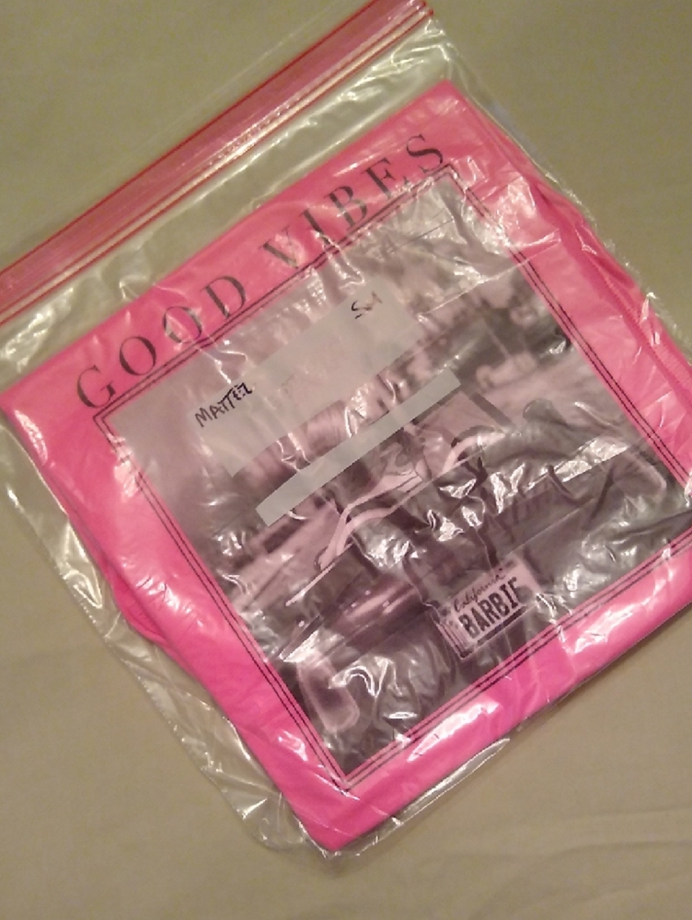 "Good Vibes" Barbie Tank Top - Picture 7 of 7